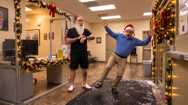 Scene 30 - Straight Up Santa!