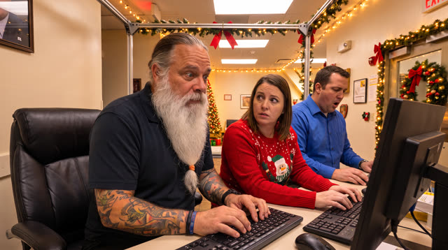 Scene 41 - Straight Up Santa!