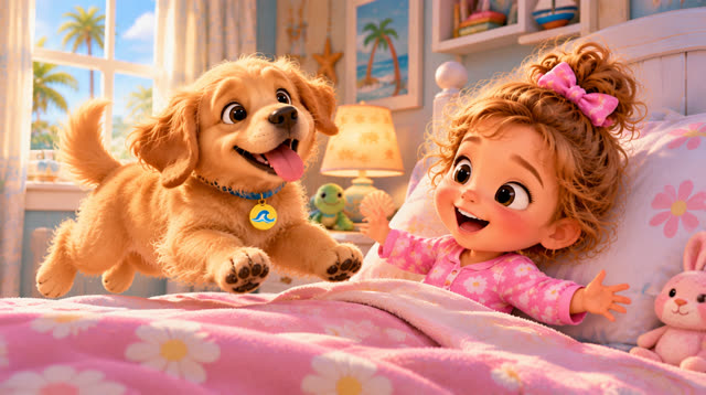 Scene 4 - Go Go Goldie Good Morning Sunshine