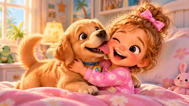 Scene 5 - Go Go Goldie Good Morning Sunshine
