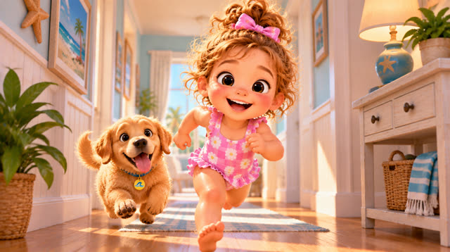 Scene 8 - Go Go Goldie Good Morning Sunshine
