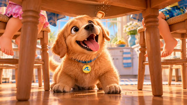 Scene 14 - Go Go Goldie Good Morning Sunshine