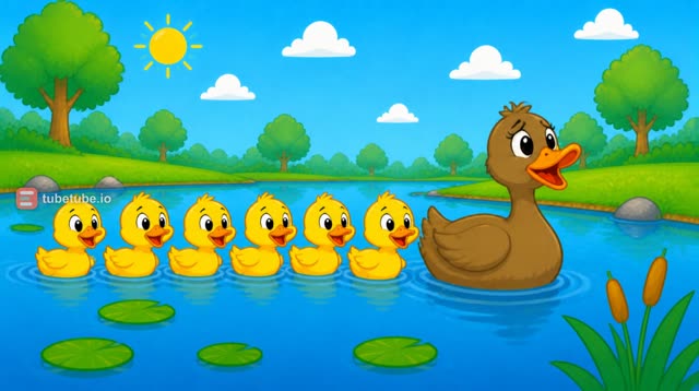 Scene 9 - Five Little Ducks