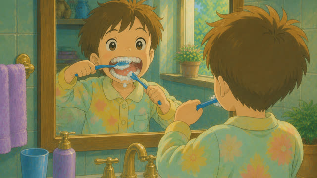 Scene 5 - Brush Your Teeth So Bright