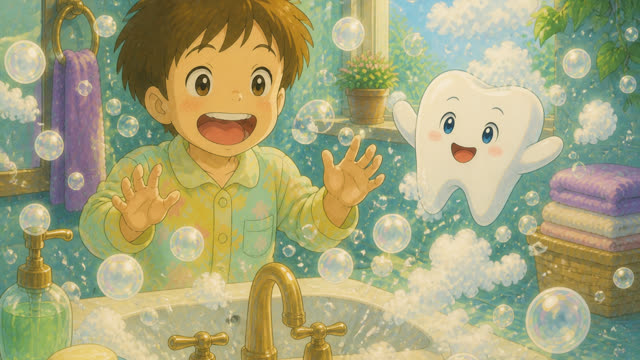 Scene 10 - Brush Your Teeth So Bright