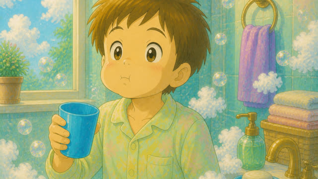 Scene 14 - Brush Your Teeth So Bright