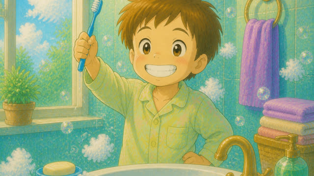 Scene 16 - Brush Your Teeth So Bright