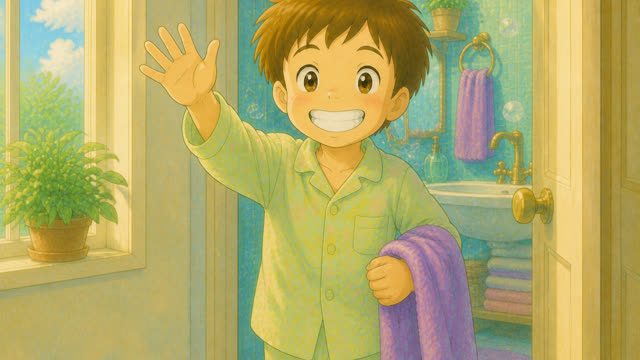Scene 18 - Brush Your Teeth So Bright