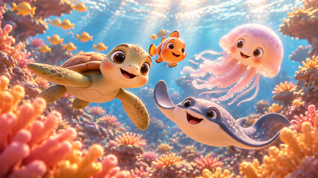 Scene 5 - Julie the Jellyfish Finds Her Voice