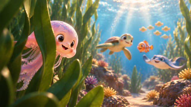 Scene 6 - Julie the Jellyfish Finds Her Voice