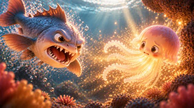 Scene 19 - Julie the Jellyfish Finds Her Voice
