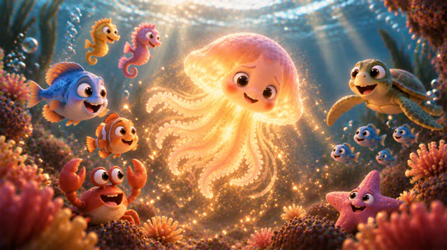 Scene 23 - Julie the Jellyfish Finds Her Voice
