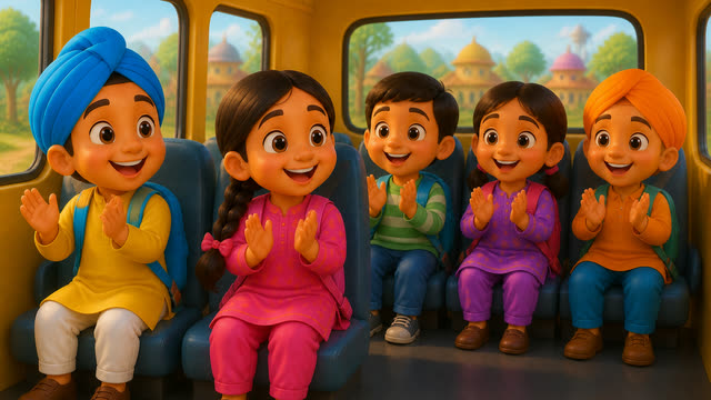 Scene 9 - Peeli peeli school bus