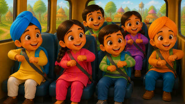 Scene 14 - Peeli peeli school bus