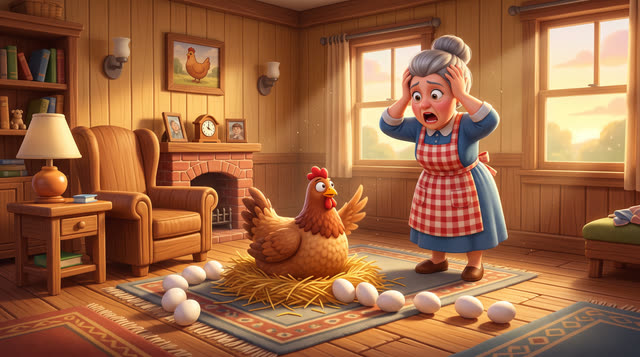 Scene 5 - La Gallina