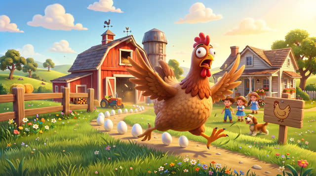 Scene 8 - La Gallina