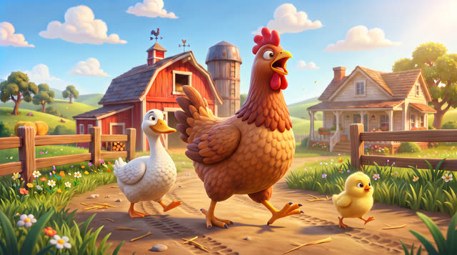 Scene 12 - La Gallina