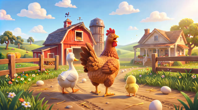 Scene 13 - La Gallina