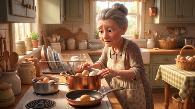 Scene 17 - La Gallina