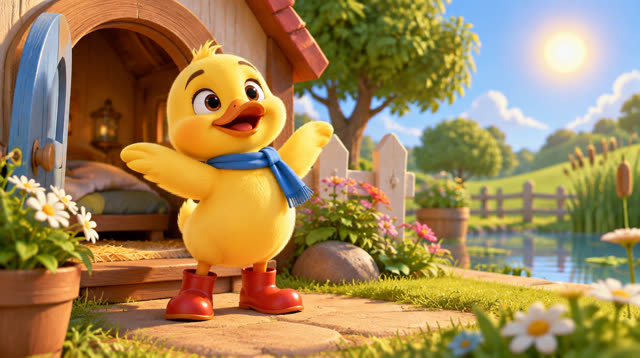 Scene 1 - Le Petit Canard Aventurier