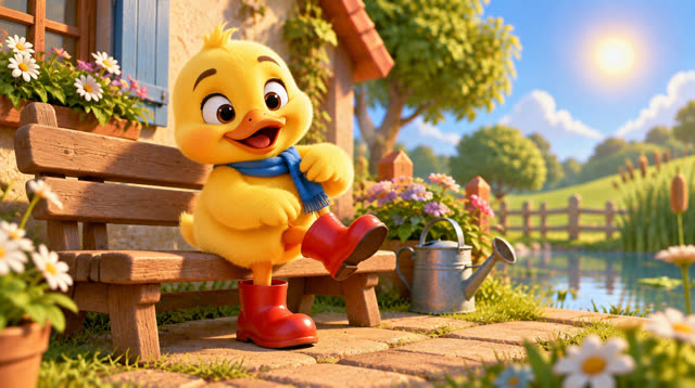 Scene 2 - Le Petit Canard Aventurier