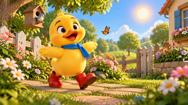 Scene 3 - Le Petit Canard Aventurier