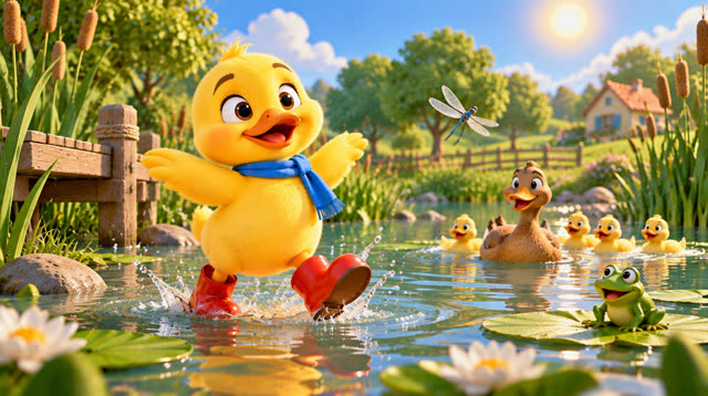 Scene 5 - Le Petit Canard Aventurier