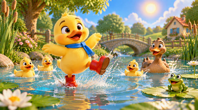 Scene 6 - Le Petit Canard Aventurier