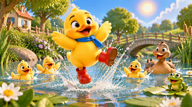 Scene 7 - Le Petit Canard Aventurier