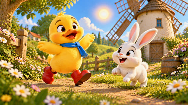 Scene 8 - Le Petit Canard Aventurier