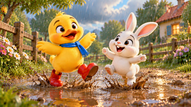 Scene 10 - Le Petit Canard Aventurier
