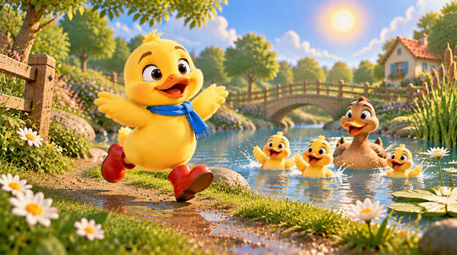 Scene 11 - Le Petit Canard Aventurier
