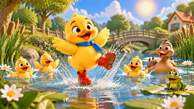 Scene 12 - Le Petit Canard Aventurier