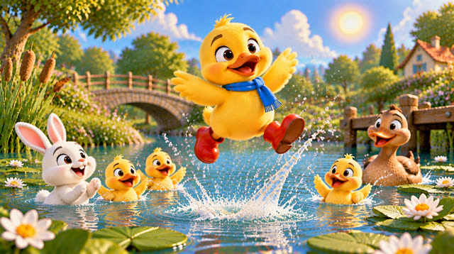 Scene 13 - Le Petit Canard Aventurier