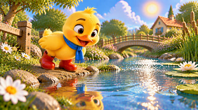 Scene 14 - Le Petit Canard Aventurier