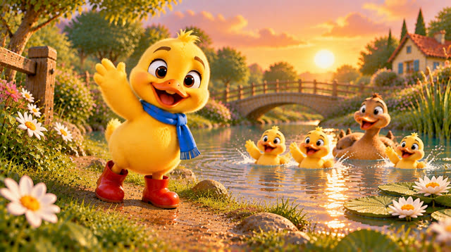 Scene 15 - Le Petit Canard Aventurier