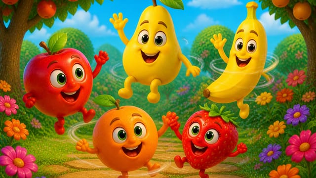 Fruta plot ngjyra