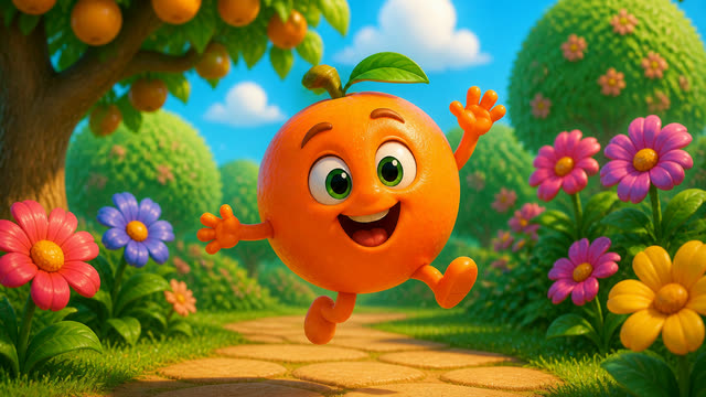 Scene 5 - Fruta plot ngjyra