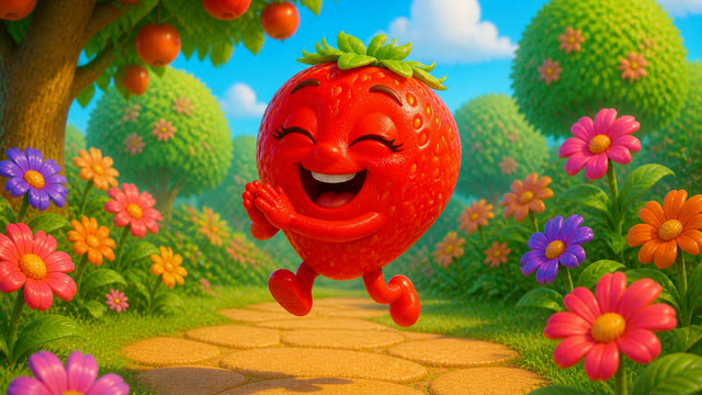 Scene 9 - Fruta plot ngjyra