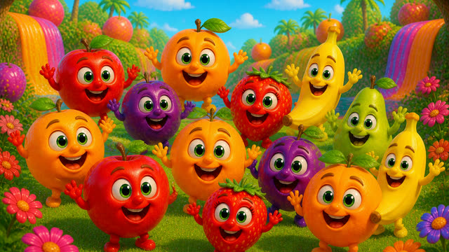 Scene 21 - Fruta plot ngjyra
