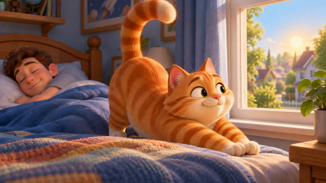 Scene 1 - Il Gatto Miagolone