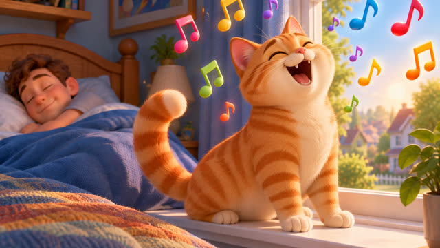 Scene 3 - Il Gatto Miagolone