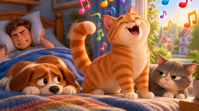 Scene 4 - Il Gatto Miagolone