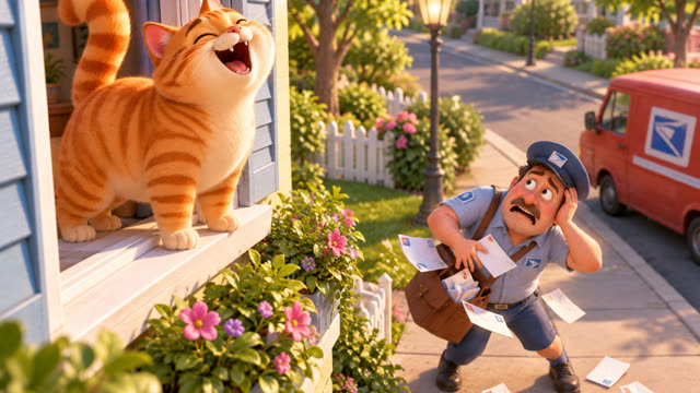 Scene 9 - Il Gatto Miagolone