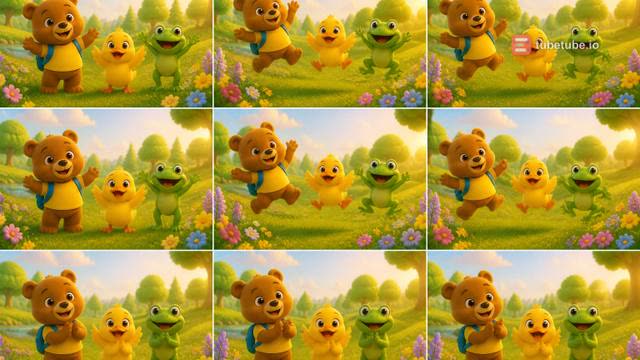 Scene 5 - Bruno der kleine Bär – Hüpf, Hüpf, Dreh dich!