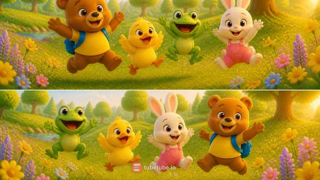 Scene 9 - Bruno der kleine Bär – Hüpf, Hüpf, Dreh dich!