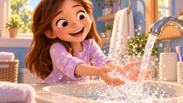 Scene 4 - Clean and Happy Every Day!
