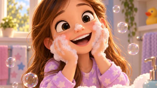 Scene 6 - Clean and Happy Every Day!