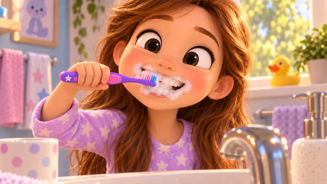 Scene 10 - Clean and Happy Every Day!