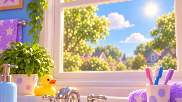 Scene 28 - Clean and Happy Every Day!